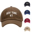 thumbnail image 1 of AWZXDE York Letter Print Adjustable Baseball Sun Hat For Kids Leisure Ages 2-8, 1 of 6