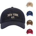 thumbnail image 1 of AWZXDE York Letter Print Adjustable Baseball Sun Hat For Kids Leisure Ages 2-8, 1 of 4