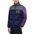 thumbnail image 1 of AX Armani Exchange Mens Colorblock Cold Weather Puffer Jacket, 1 of 2