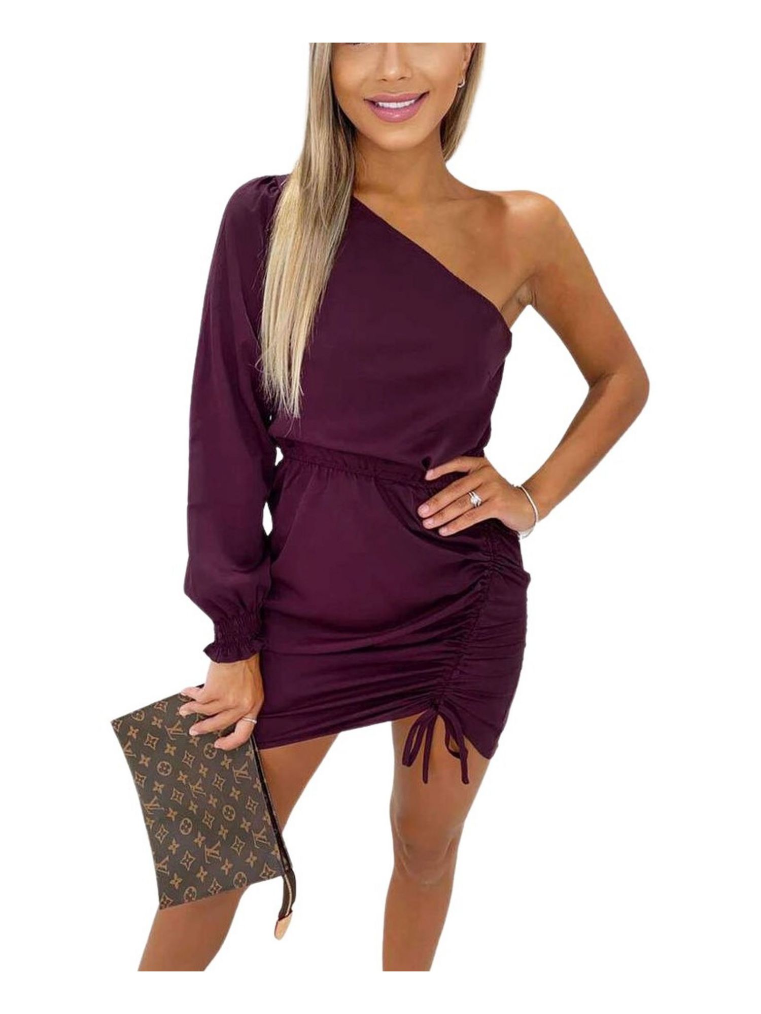 chinese dress ladies Plum Lace Cold Shoulder Midi Dress  AX Paris US