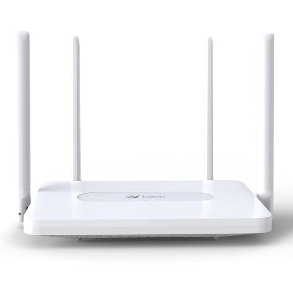 AX1800 WiFi 6 Router, 1200Mbps Dual Band Wireless Internet Router Ethernet Ports OFDMA MU-MIMO Parental Controls Guest Network WPS EasyMesh 60 Devices 3600sq. ft. for Modem, Home, Gaming