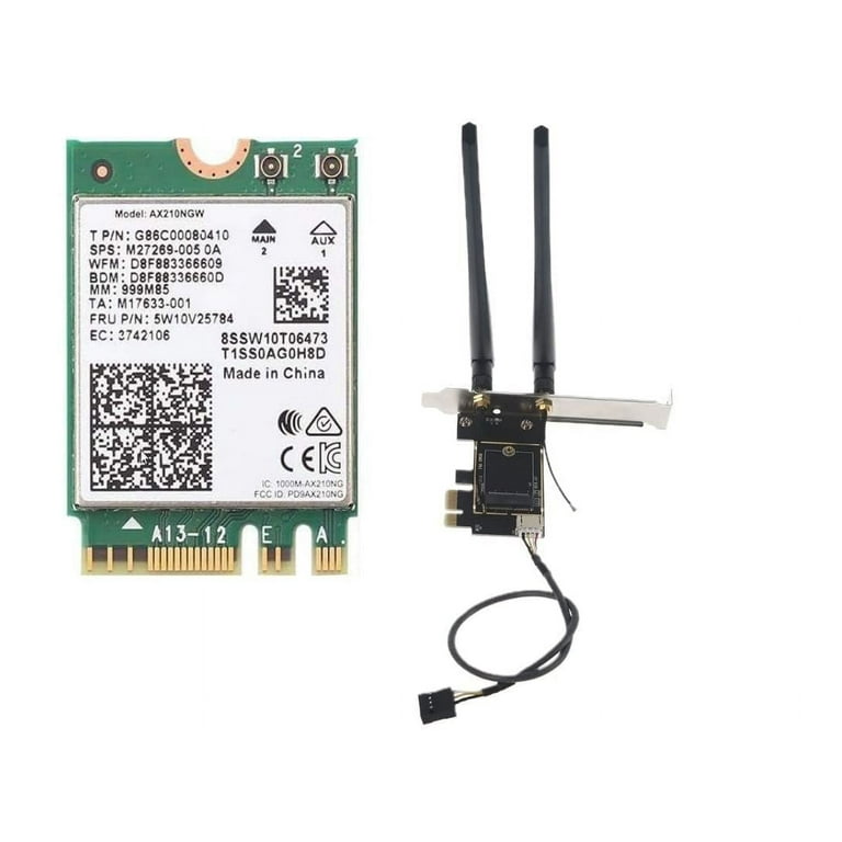 AX210 Desktop Wi-Fi Kit | 2.4 Gbps | Bluetooth 5.3 Support