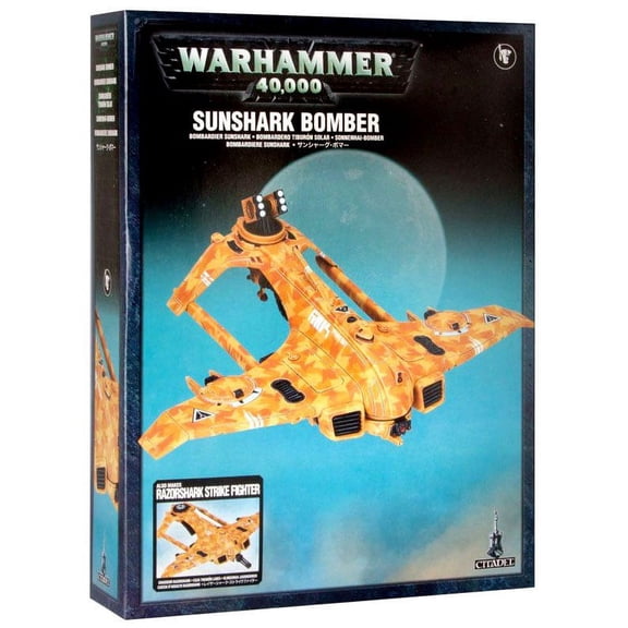 AX39 Sun Shark Bomber or Razorshark Strike Fighter Tau Warhammer 40K