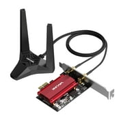 AX5400M WiFi 6E PCIe Network Card, Tri-Band AX210 WiFi Adapter MU-MIMO/OFDMA for Windows Laptop