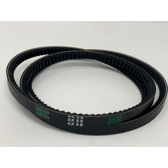AX66 Classic Cogged V-Belt 1/2 x 68in Outside Circumference