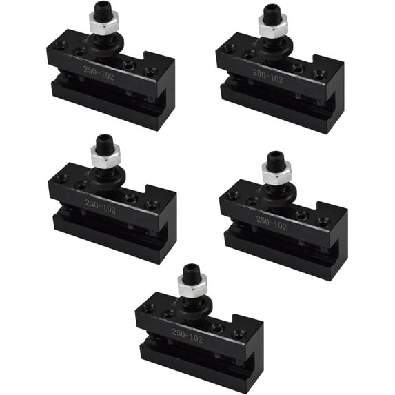 AXA 2# 250-102 Quick Change Tool Post Boring Turning Holder For Lathe 6-12" ×5
