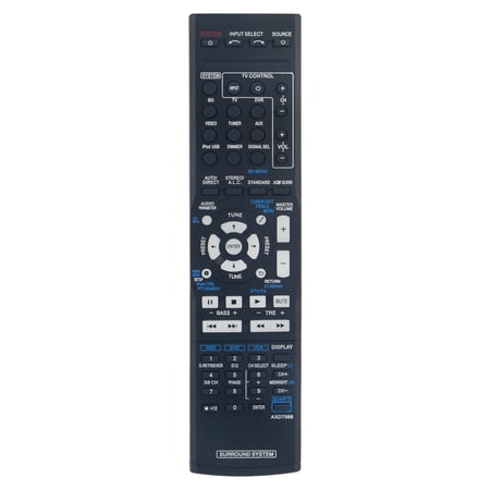 AXD7569 Replaced Remote Control for Pioneer AV Receiver S-DV595T HTP-610 S-SWR600 HTP-FS510 S-SWR500FS HTP-SB510 S-SB510 HTP-710 SX-SWR2