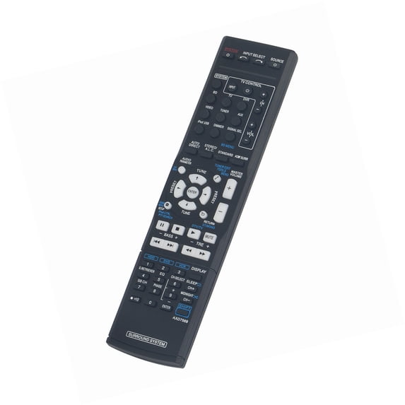 AXD7569 Replacement Remote Control fit for Pioneer AV Receiver VSX-822-K VSX-1022-K VSX-822 VSX-1022 VSX-324 Surround System HTP-710 S-DV595T SX-SWR2 HTP-FS510 S-SWR500FS
