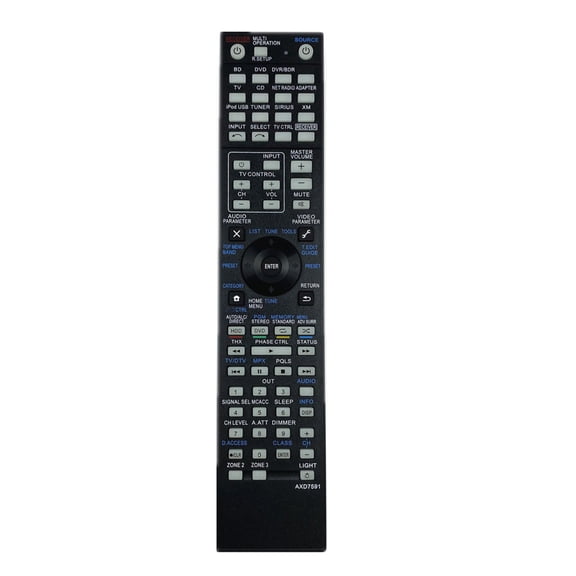 AXD7591 Entertainment Controller Home Theater Remote Control for SC35 VSX-920-K AXD7662 AXD7618 AXD7552 Replacement