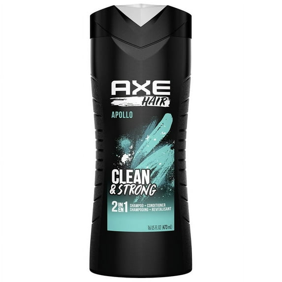 AXE 2 in 1 Shampoo and Conditioner Apollo 16.0 fl oz Pack of 2
