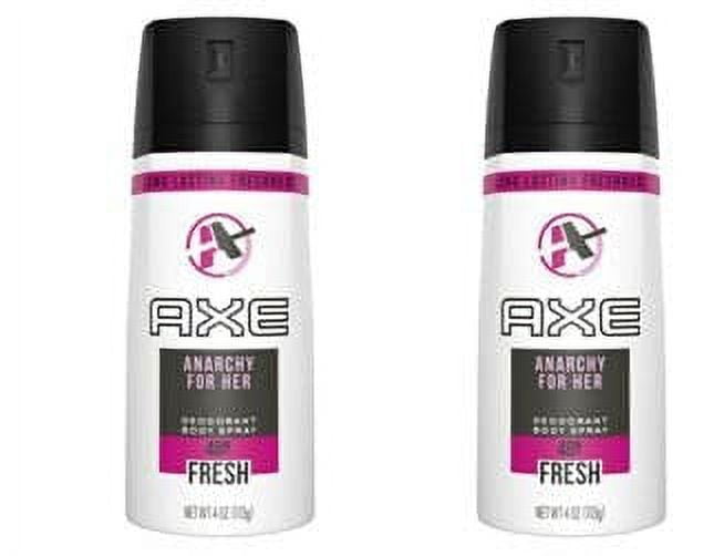 AXE Anarchy for Her Deodorant Body spray, For Women, 150ml / 5.7oz, 2 Pack