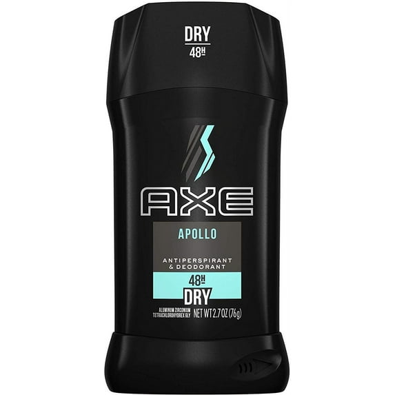 AXE Antiperspirant Deodorant Stick for Men Apollo 2.7 oz (Pack of 6)