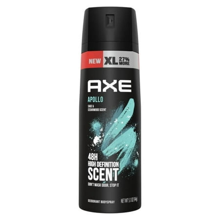 AXE Apollo 48H High Definition Scent Deodorant Body Spray 5.1 Oz
