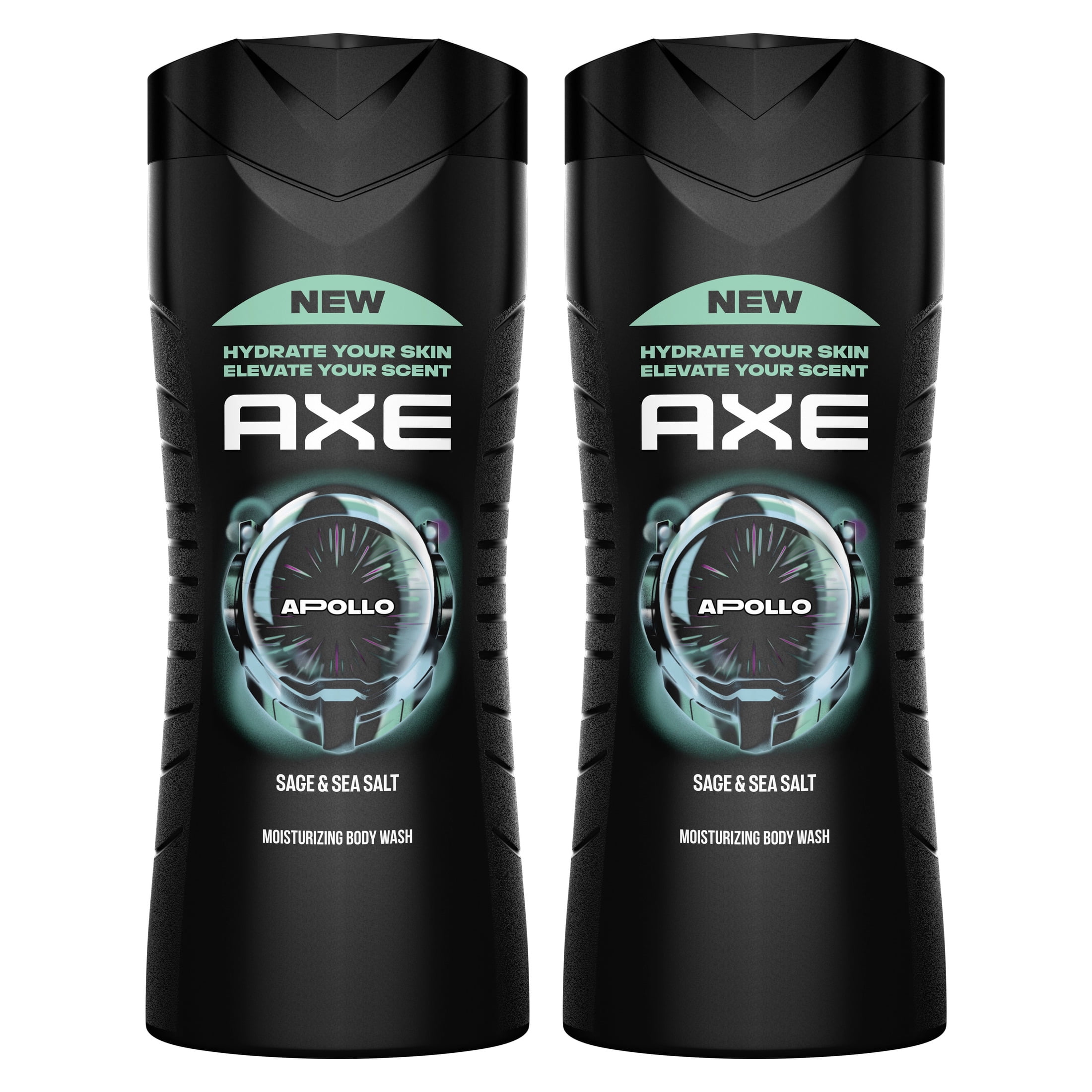 AXE Body Wash Moisturizing Apollo Paraben-Free & Sulfate-Free, 16 fl oz Twin