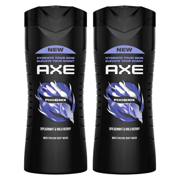 AXE Body Wash Moisturizing Phoenix Paraben-Free & Sulfate-Free, 16 fl oz Twin