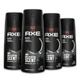 thumbnail image 1 of AXE Black Mens Body Spray Deodorant 48hr Odor Protection Frozen Pear & Cedarwood Aluminum Free Deodorant Body Spray, 4 Ounce Pack of 4, 1 of 11