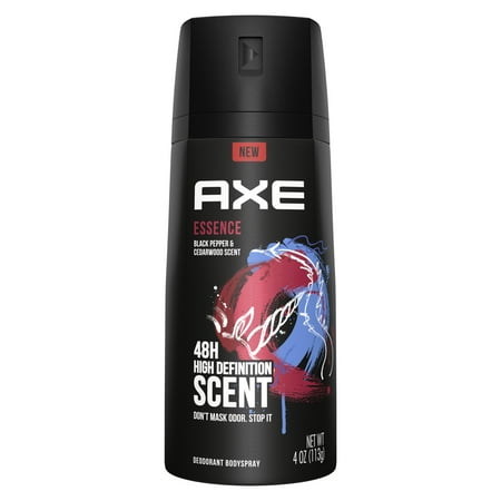 AXE Body Spray Deodorant for Men, Essence 4 oz