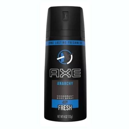 AXE Body Spray for Men, Anarchy 4 oz