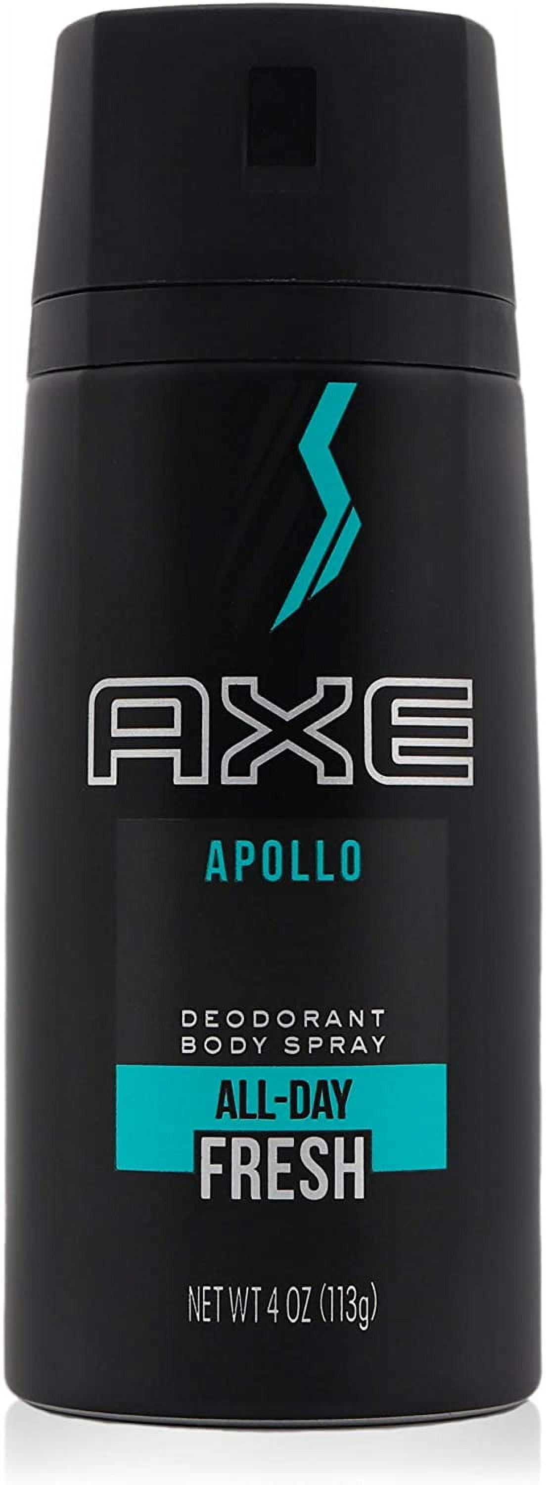 BODY G4 Deodorant 3本セット AXE Body Spray for Men Apollo 4 oz (Pack of 3) - Walmart.com