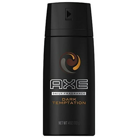 AXE Body Spray for Men, Dark Temptation 4 oz (Pack of 5)