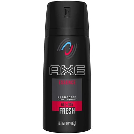 AXE Body Spray for Men, Essence 4 oz (Pack of 4)