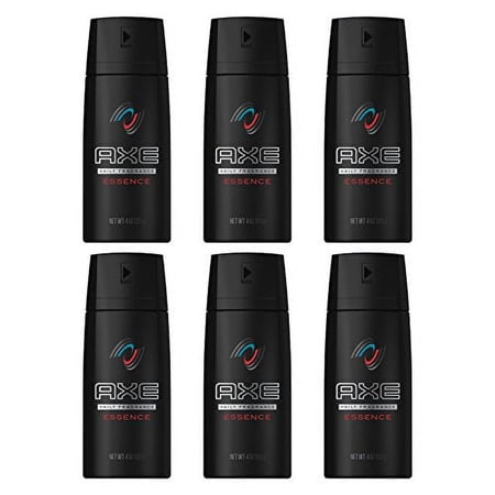 AXE Body Spray for Men, essence 4 oz (Pack of 6)