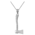 thumbnail image 1 of AXE CHARM PENDANT NECKLACE IN STERLING SILVER :  Pendant with 16" chain, 1 of 1