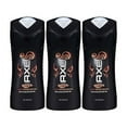 AXE Dark Temptation Body Wash for Men 16 oz (Pack of 3)