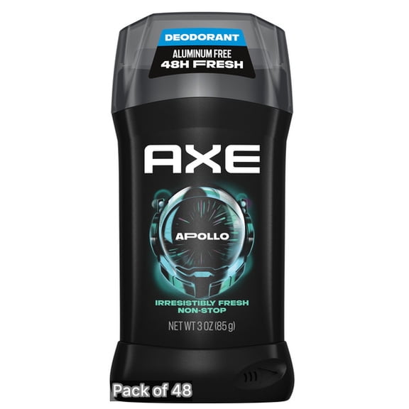 AXE Deodorant Stick for Men Apollo 3 oz. (Pack of 48)