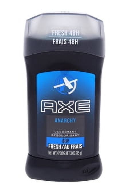 AXE Dual Action Deodorant Stick Anarchy, 3.0 oz
