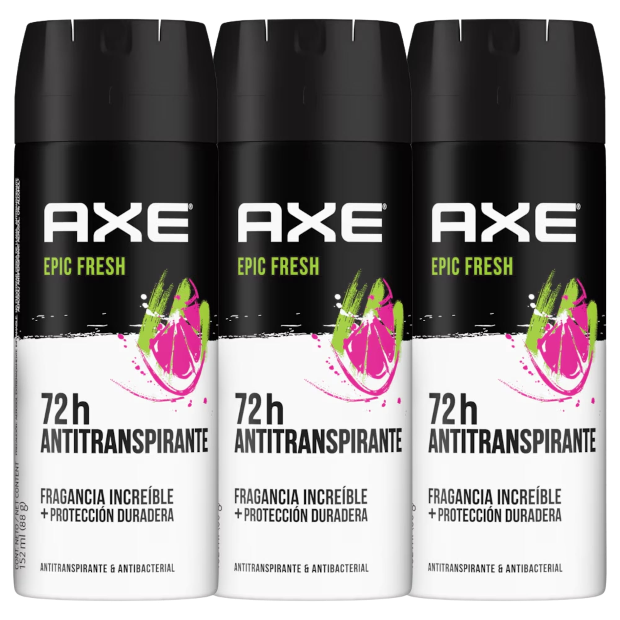 AXE Epic Fresh 72-Hour Antiperspirant Trio - Incredible Fragrance