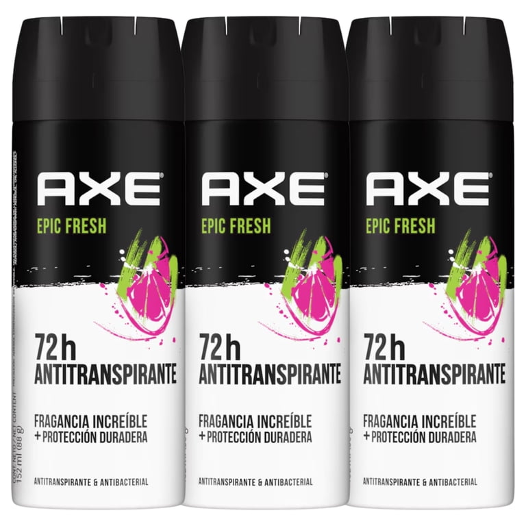 AXE Epic Fresh 72-Hour Antiperspirant Trio - Incredible Fragrance