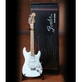thumbnail image 1 of AXE HEAVEN FENDER STRAT OLYMPIC WHITE FINISH MINIATURE GUITAR REPLICA, 1 of 1