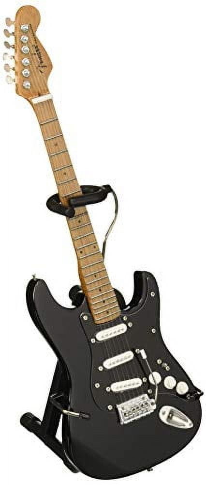 ギター Fender homage black stratcaster AXE HEAVEN FS-009 Licensed Fender Stratocaster Black Guard