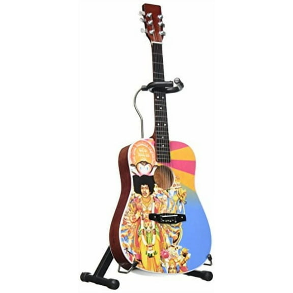 AXE HEAVEN JIMI HENDRIX AXIS BOLD AS LOVE ACOUSTIC MINI GUITAR REPLICA