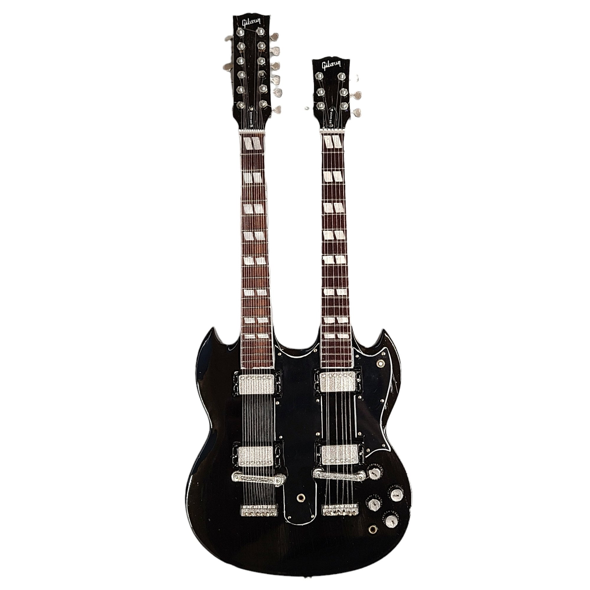 AXE HEAVEN Slash LP Standard Appetite Burst 1:4 Scale Mini Guitar Collectible
