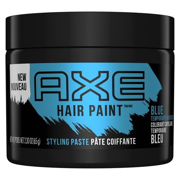 AXE Hair Paint Temporary Color Styling Paste Blue 2.3 oz