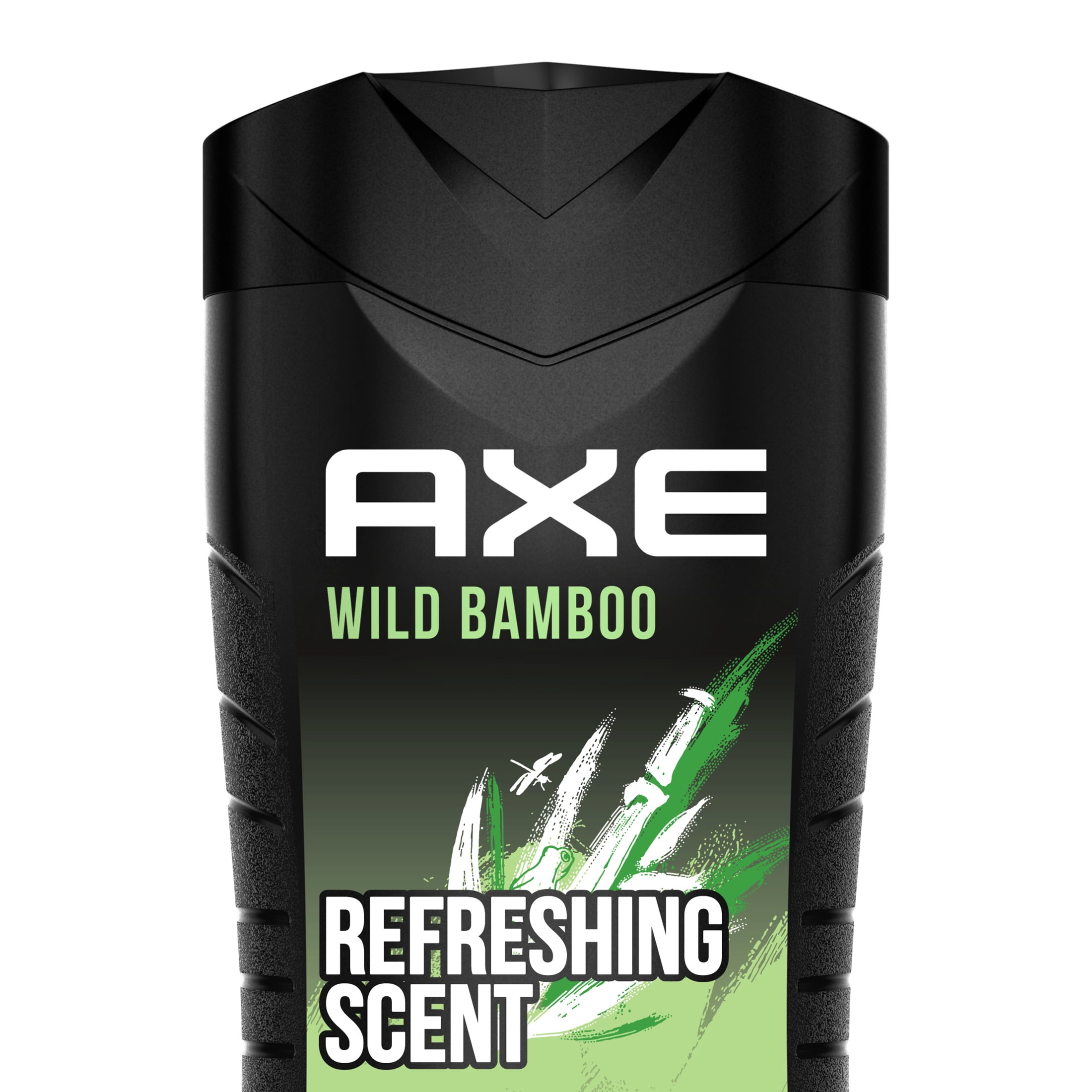 AXE Men's Liquid Body Wash 12H Refreshing Scent Wild Bamboo, 16 oz