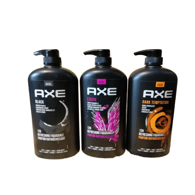 AXE Mens Liquid Body Wash & Shower Gel Excite-Dark Temptation