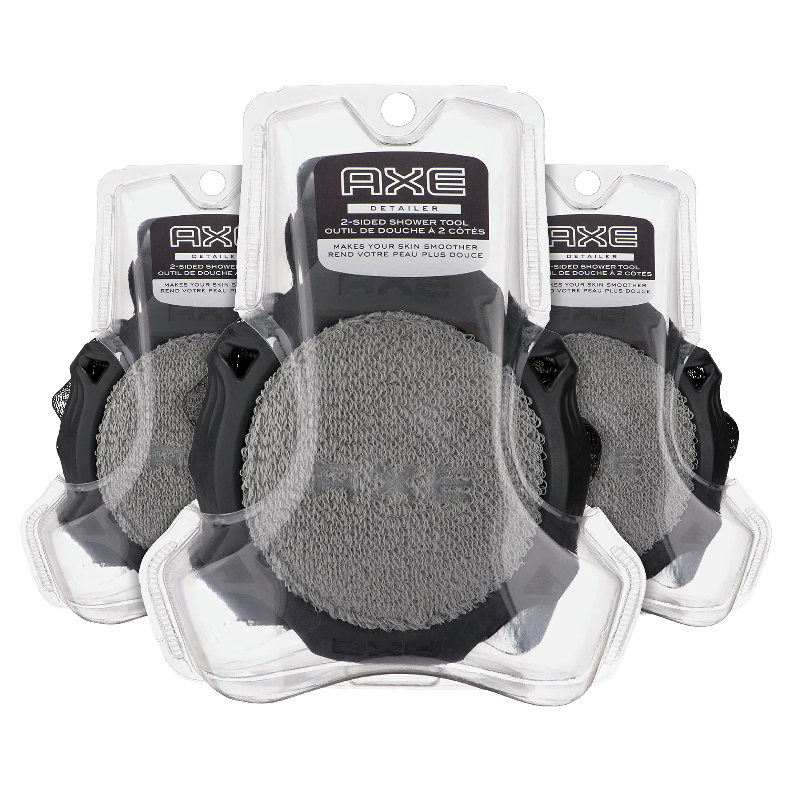 AXE SHOWER TOOL GRAY 3 COUNT product package