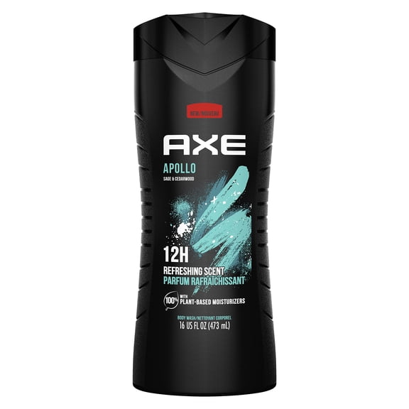 AXE, Shower Gel, Apollo - 16 oz (Pack of 4)