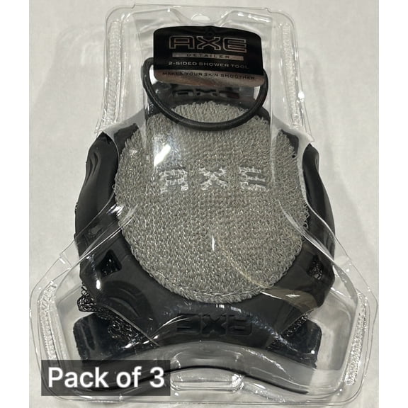 AXE Shower Tool Detailer (Colors May Vary) (Pack of 3)