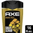 AXE Snake Peel Shower Gel, Exfoliating Body Wash for Men, 16 oz