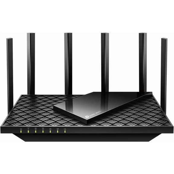 AXE5400 Tri-Band WiFi 6E Router (Archer AXE75), 2025 PCMag Editors' Choice, Gigabit Internet for Gaming & Streaming, New 6GHz Band, 160MHz, OneMesh, Quad-Core CPU, VPN WPA3 Security