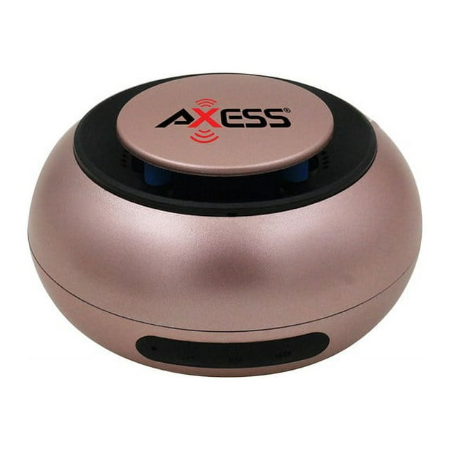 AXESS Bluetooth Speaker Built-In Rechargeable Battery Rose Gold SPBW1048RG