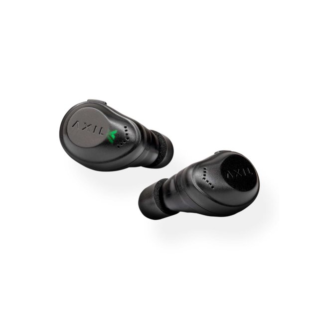AXIL XCOR Hearing Protection Ear Buds, Black, Small Box