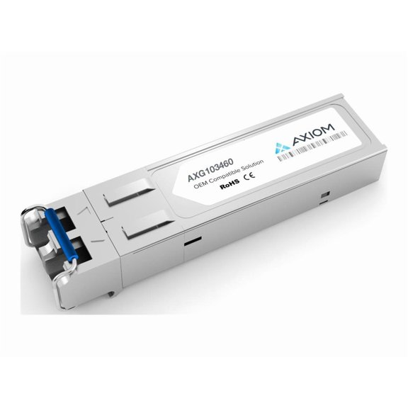 Axiom - SFP (mini-GBIC) transceiver module (equivalent to: Cisco SFP-CWDM-1350-80=) - 1GbE, 2Gb Fibre Channel - Fibre Channel, CWDM - LC single-mode - up to 49.7 miles - 1350 nm