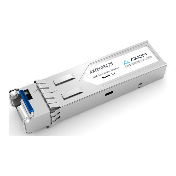 Axiom - SFP+ transceiver module (equivalent to: Cisco SFP-25G-BX20U) - 25GbE - 25GBase-BX20-U - LC single-mode - up to 12.4 miles - 1270 (TX) / 1330 (RX) nm - TAA Compliant