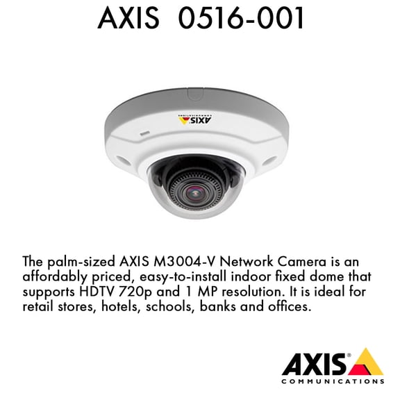 AXIS Communications M3004-V Ultra Compact Indoor Mini