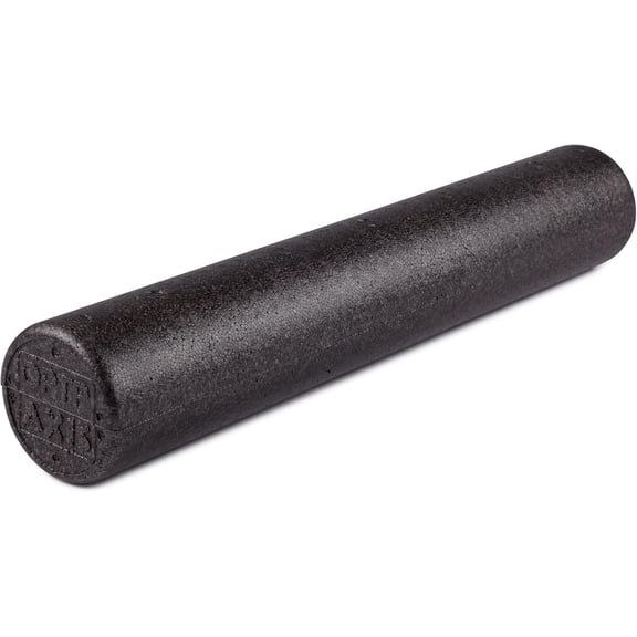 AXIS Firm Foam Roller, High Density Roller for Physical Therapy, Yoga, Pilates, Fitness Exercise and Sports Training (Black, 36" X 6" Round)